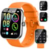 Ordtop Smart Watch Bluetooth Calling Fitness Tracker Watch Waterproof For Men And Women 1