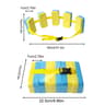 Kids Swim Training Belt with EVA Float Pads Adjustable Swim Float Belt for Safe Swimming Lessons