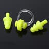 Soft Silicone Swimming Ear Plugs  Swimming Nose Clip Set With Storage Case 7
