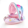 Baby Swim Float With Sun Canopy PVC Infant Swim Ring Seat For Toddlers  Kids 4