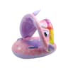 Baby Swim Float With Sun Canopy PVC Infant Swim Ring Seat For Toddlers  Kids 6