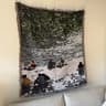 Nordic Scenic Throw Blanket Woven Tapestry Sofa Cover  Decorative Bedspread 2