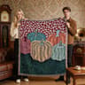 Secret Garden Tapestry Wall Hanging Decorative Throw Blanket For Boho Bedroom  Home Decor 3