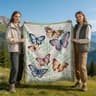 Secret Garden Tapestry Wall Hanging Decorative Throw Blanket For Boho Bedroom  Home Decor 4