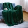 Soft Knitted Throw Blanket With Tassels Cozy Nordic Sofa  Bed Accent For All Seasons 14