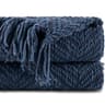 Battilo Chenille Throw Blanket Soft Thick Knitted Throw Blanket For Couch Sofa  Bed Decor 3