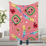 Cocomelon Blanket for Kids Ultra Soft Kids Fleece Blanket & Plush Baby Throw for Sofa, Bed & Travel