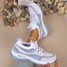 Two Tone Womens Casual Work Shoes Stylish Everyday Sneakers