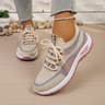 Two Tone Womens Casual Work Shoes Stylish Everyday Sneakers
