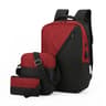 Computer Shoulder Bag Oxford Cloth Schoolbag Multifunctional USB Business Bag