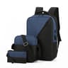 Computer Shoulder Bag Oxford Cloth Schoolbag Multifunctional USB Business Bag