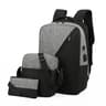 Computer Shoulder Bag Oxford Cloth Schoolbag Multifunctional USB Business Bag