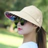 Womens Outdoor Baseball Cap with Sun Shielding Brim and Lightweight Polyester