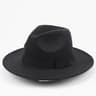 Mens Retro British Wool Jazz Cap with Wide Brim