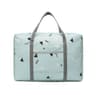 Foldable Travel Storage Bag with Waterproof Fabric and Luggage Sleeve