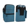 Denim Crossbody Phone Bag with Adjustable Strap and Front Pocket