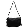 Nylon Drawstring Sports Crossbody Bag with Adjustable Shoulder Strap