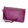 Ladies Cowhide Coin Purse and Car Key Case with Zipper
