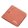 Mens Trifold Wallet with Coin Pocket and Slim Horizontal Design