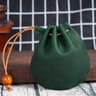 Vintage Leather Coin Purse Mini Organizer for Cash Coins and Cards