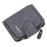 Small PU Leather Coin Purse for Women with Zipper and Buckle Closure