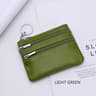 Womens Small PU Leather Zipper Wallet with Coin Purse and Card Holder