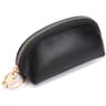Mini PU Leather Car Key Pouch with Zipper and Internal Key Ring