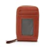 Womens Woven Pattern Mini Coin Purse and 11 Card Zipper Wallet