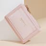 Womens Compact Wallet with Multi Card Slots and Zipper Coin Purse
