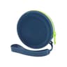 Round Silicone Coin Purse with Zipper and Detachable Carrying Handle