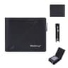 Mens PU Leather Wallet with Multiple Card Compartments and Zipper Coin Purse