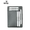 RFID Blocking Card Wallet with 8 Card Slots and Zipper Coin Purse