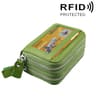 Genuine Cowhide Leather RFID Blocking Wallet With 11 Card Slots And Coin Pocket 8