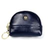 Womens Genuine Cowhide Leather Double Pocket Zipper Wallet Purse