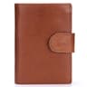 Mens Vintage Genuine Leather Wallet with Coin Pocket and Card Holder