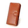 Womens Long Trifold PU Leather Wallet with Zipper Coin Pocket and Card Holder