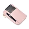 Womens PU Coin Purse with Zipper and Card Slot Compact Mini Wallet