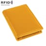RFID Blocking Genuine Leather Card Holder Wallet with Bifold Design