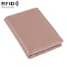 RFID Blocking Genuine Leather Card Holder Wallet with Bifold Design