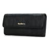 Womens Large Capacity PU Leather Clutch Wallet with Magnetic Buckle and Phone Storage