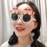 Funny Christmas Glasses and Hair Clip Holiday Accessories