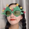 Funny Christmas Glasses and Hair Clip Holiday Accessories