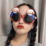 Funny Christmas Glasses and Hair Clip Holiday Accessories