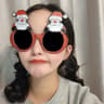 Funny Christmas Glasses and Hair Clip Holiday Accessories