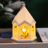 Light Up Christmas Ornament Battery Operated Vintage Holiday Night Light