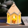 Light Up Christmas Ornament Battery Operated Vintage Holiday Night Light