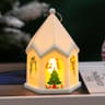 Light Up Christmas Ornament Battery Operated Vintage Holiday Night Light