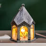 Light Up Christmas Ornament Battery Operated Vintage Holiday Night Light