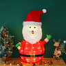 LED Light Up Foldable Christmas Penguin Decoration with Timer