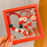 5 Piece Christmas Jewelry Set for Kids Holiday Party Dress Up Accessories